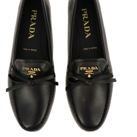 prada moccasins women's.